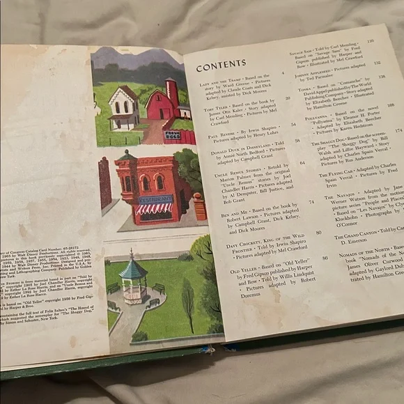 Disney *Vintage* 1965 The Wonderful Worlds of Walt Disney Four-Volume Boxed Set - Picture 13 of 16